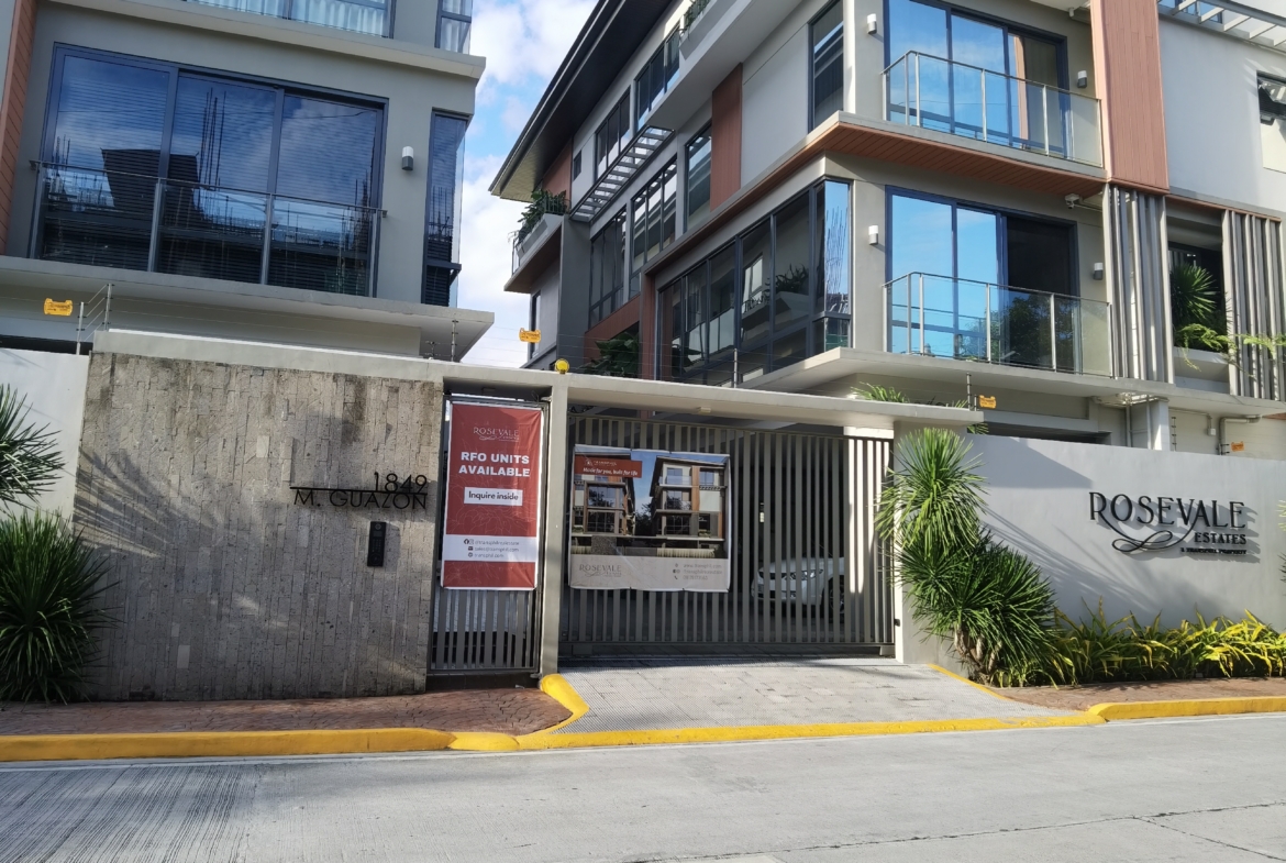 Luxury 4-Bedroom Townhouse for Sale in Paco, Manila | Near Robinsons Otis | RFO