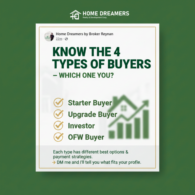Know the 4 Types of Property Buyers: Which One Are You? 🏡