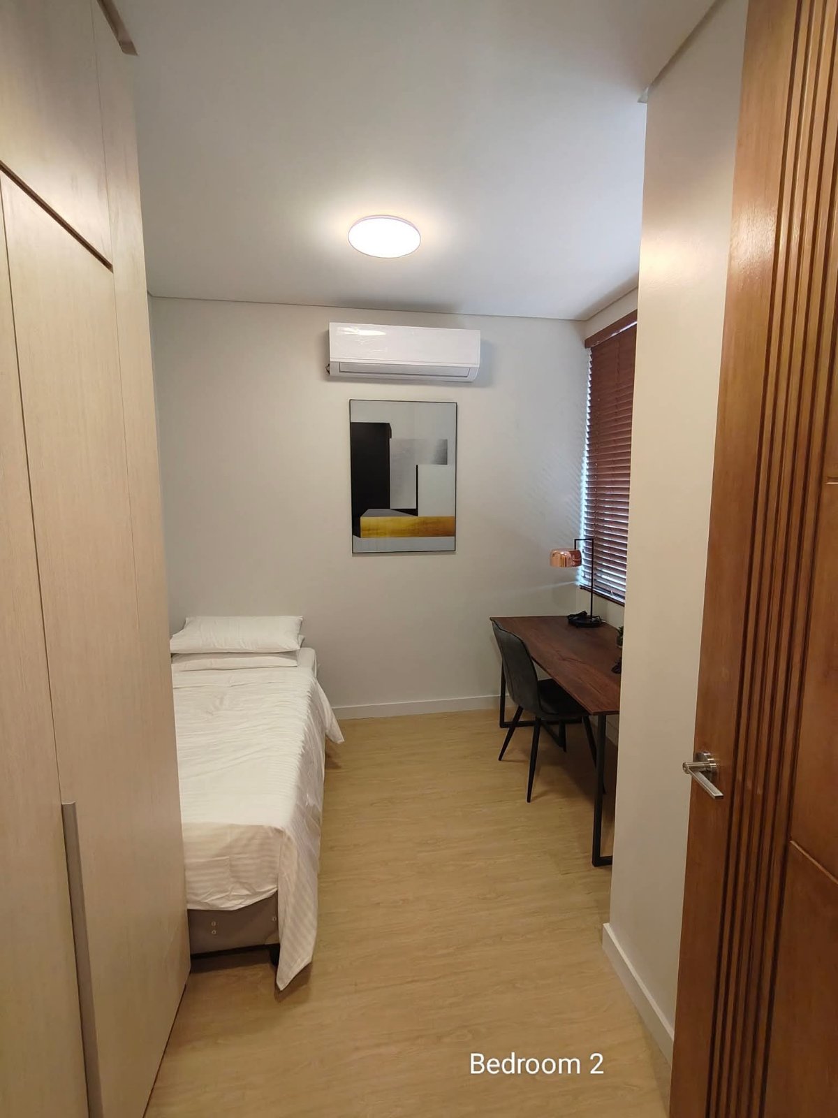 Professionally staged bedroom