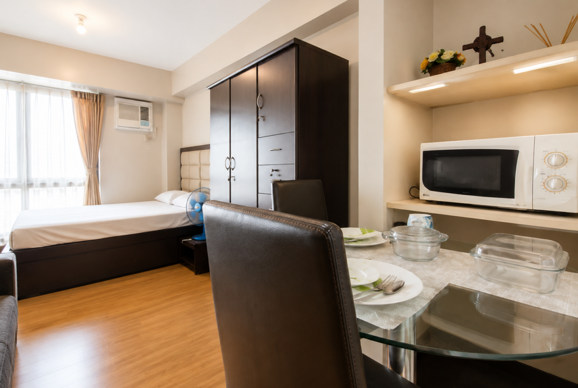 Fully Furnished Studio for Rent at Flair Towers, Mandaluyong